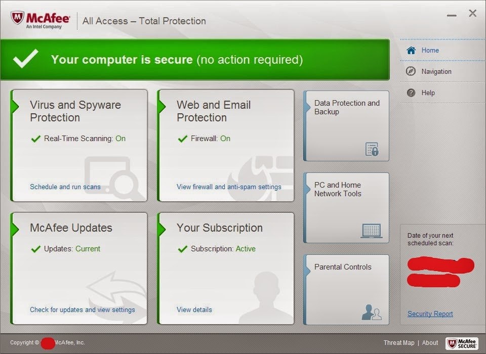 mcafee serial key activation